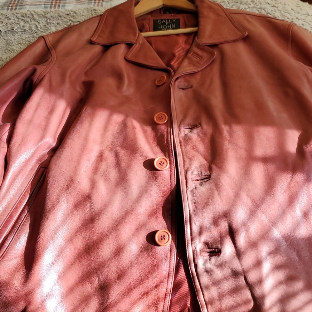 Genuine leather jacket